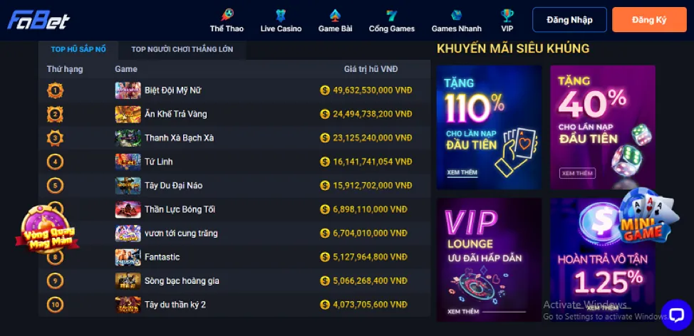 Khuyến mãi ww888 link vào